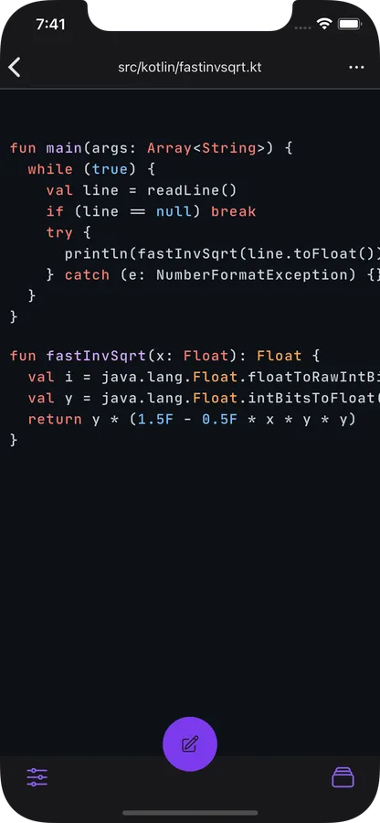 phone displaying the language